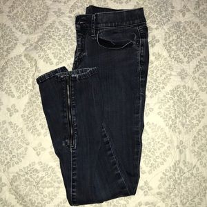 gap leggings jeans with ankle zipper